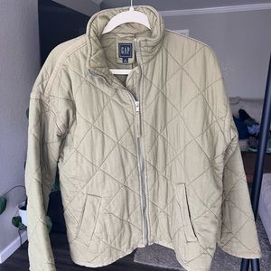 Gap Quilted Bomber Jacket